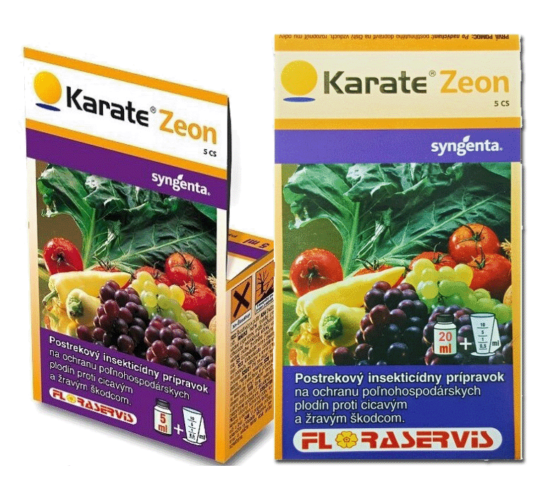 Karate Zeon 5CS - cicaví a žraví škodcovia