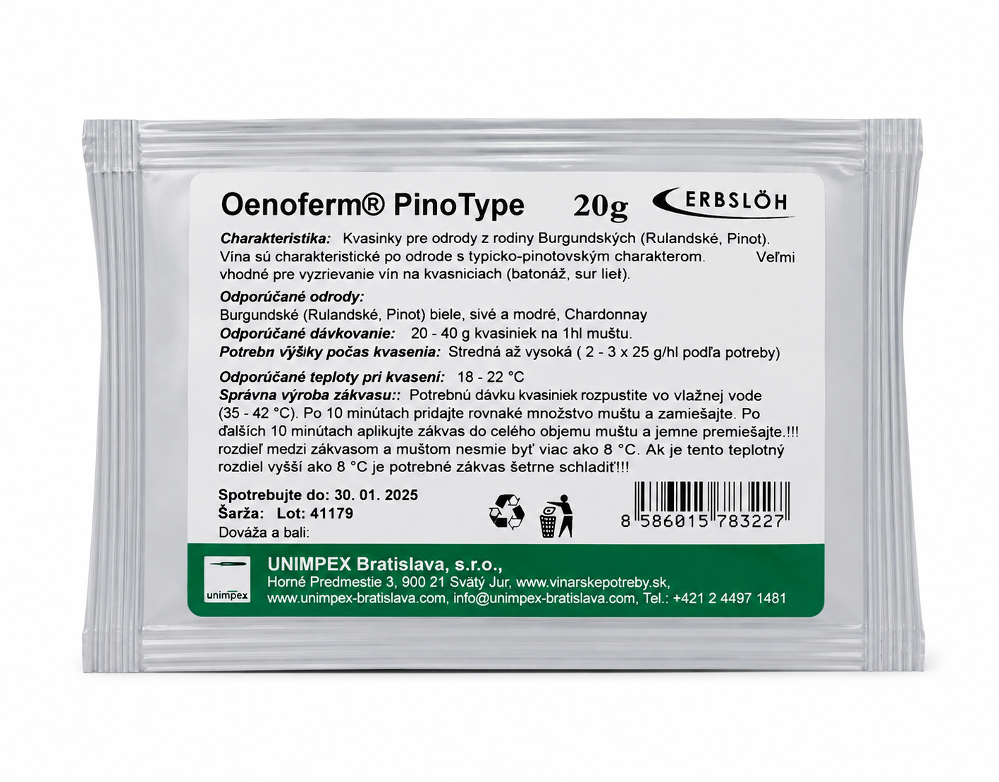 Oenoferm PinoType 20g