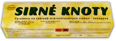 Sírne knôty 250g, 400g