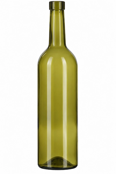 Fľaša Bordo -  0,75 l olivová